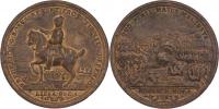 Friedrich II. - AE medaile na bitvu u Rosbachu 1757 -