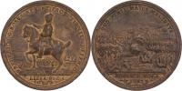 Friedrich II. - AE medaile na bitvu u Rosbachu 1757 -