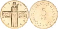 5 Francs 1963 B - Červený kříž KM 51 Ag 835 15