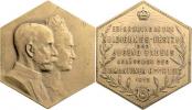 Müllner - AE plaketa na diamantovou svatbu 1912 -