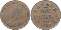 1 Cent 1925         KM 28    "R"