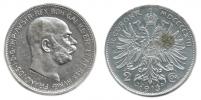 2 Koruna 1913 b.zn. - Ražba v hliníku !!       "R"