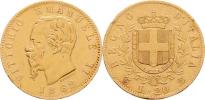 20 Lira 1862 T/BN