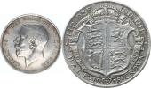 1/2 Crown 1918          KM 818