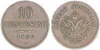 10 Centesimi 1852 V_dr.hr.na rev.