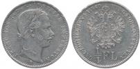 1/4 Zlatník 1860 B