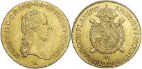 Josef II. (1765-80-90). 1/2 sovráno 1787 A (5