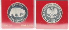 100 Zlotych 1983 - Ochrana přírody
