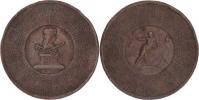 Kalendářní medaile na rok 1808. Janus na podstavci
