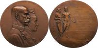 Marschall - AE medaile na zlatou svatbu 21.2.1902 -