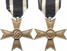 Medaile "Kriegsverdienstkreuz 1939" - bez mečů  II. třída  bronz