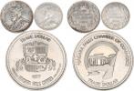 5 Cents 1920; + 10 Cents 1920 3/ Token - Trade Dollar 1977