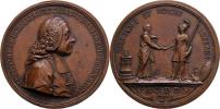 Toda - AE pamětní medaile 1761 - poprsí zprava