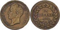 10 Centimes 1838 C - velká hlava (bronz)