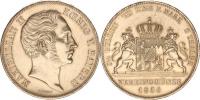 2 Tolar (3-1/2 Gulden) 1856 - dva gryfové nesoucí erb KM 837 37