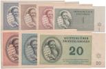 Kompletní sada 1 Koruna - 100 Korun