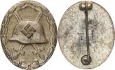 Odznak "Za zranění" 2.stupeň   postříbřený bronz   ražebna 100