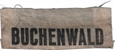Buchenwald - látková nášivka na pracovní oděv vězně