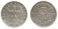3 RM 1932 J               KM 74     "RR"