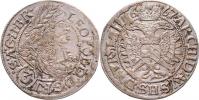 3 Krejcar 1667 SHS