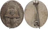 Odznak "Za zranění" 2.stupeň   postříbřený bronz   bez značky