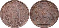 Menší medaile na milénium sv. Václava 1929 - svatý