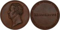 Fridrich Wilhelm III. - úmrtní medaile 7.VI.1840 -