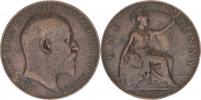 1 Penny 1907              KM 794