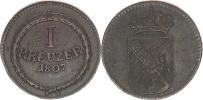 1 Kreuzer 1807                 KM 141     "R"
