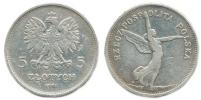 5 Zlotych 1931 - Niké    "RR"     Y.18_dr. rysky