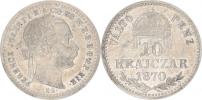 10 kr. 1870 KB      "R"_škr. v rv.