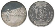 Praha - Hostivař - TSC - střelecká medaile b.l. (cca 1900)