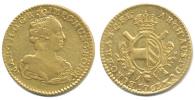 2 Souverain d'or 1763 Brusel