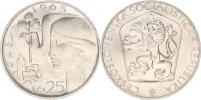 25 Kčs 1965 - 20. výr. osvobození