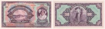 5000 Koruna 1920