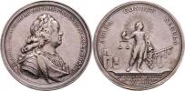 Donner - návštěva vídeňské mincovny 1754 - poprsí