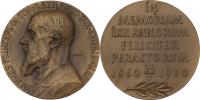 Španiel - AE medaile na 70.narozeniny 1930 - poprsí