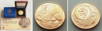 1 Oz - 100. výročí ražby prvních československých mincí