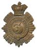 Čepic.odznak na baret  - 3 Lanarkshire Rifle Volunteers -