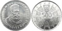 500 Schilling 1980 - 100 let rakouského Červeného kříže     KM 29