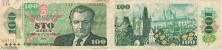 100 Koruna 1989