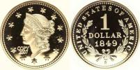 1 Dollar 1849 Liberty     "Replika 2007"   vydání fy GÖDE