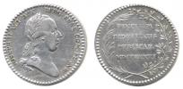 Větší peníz na holdování v Belgii v r.1781