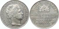 Malý žeton na českou korunovaci 7.9. 1836 v Praze   Ag 18 mm