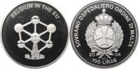 100 Liras 2004 - Belgie v EU      UC 124