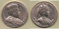 Edward VII. a Alexandra - korunovační medaile 1902 -