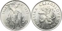 50 Kčs 1955 - osvobození