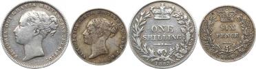 1 Shilling 1883           KM 734