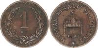 1 Fillér 1903 KB          "R"