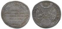 Medaile na korunovaci na římského císaře 1.8.1658 ve Frankfurtu
